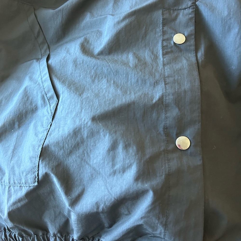 JJill black nylon jacket Six Large - Picture 2 of 4